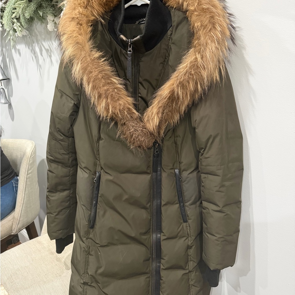 Mackage Green Puffer Coat